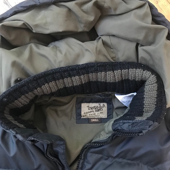 ❄️Miss sixty bomber jacket size s in black/khaki - Picture 3 of 6